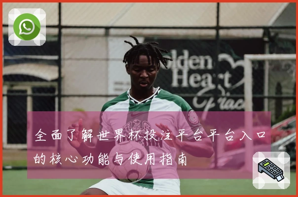 全面了解世界杯投注平台平台入口的核心功能与使用指南
